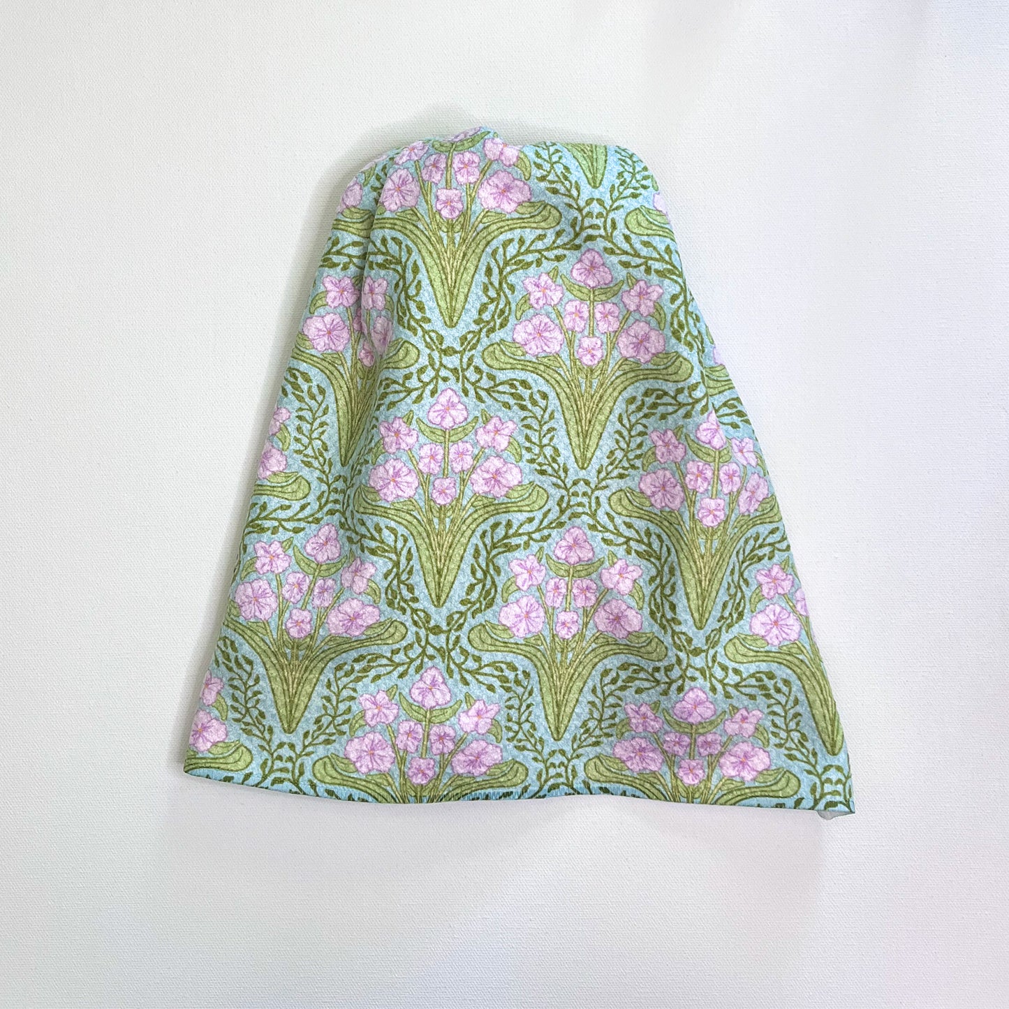 The Enchanted Vine in Pink Floral Premium Waffle Weave Hand Towel - Absorbent & Quick Drying