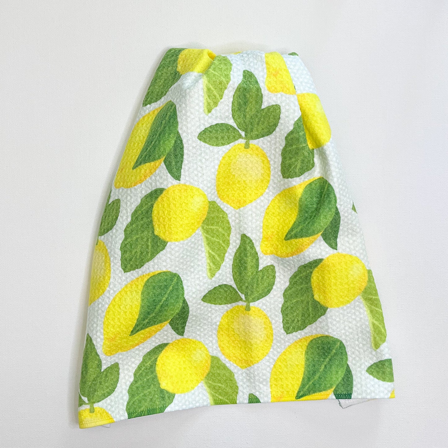 Lemony Lemons Premium Waffle Weave Hand Towel - Absorbent & Quick Drying
